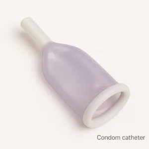 Condom catheter