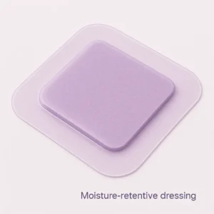 Moisture-retentive dressings