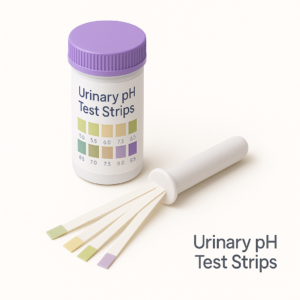 Urinary pH test strips