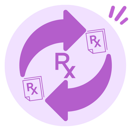 Transfer Prescription Icon