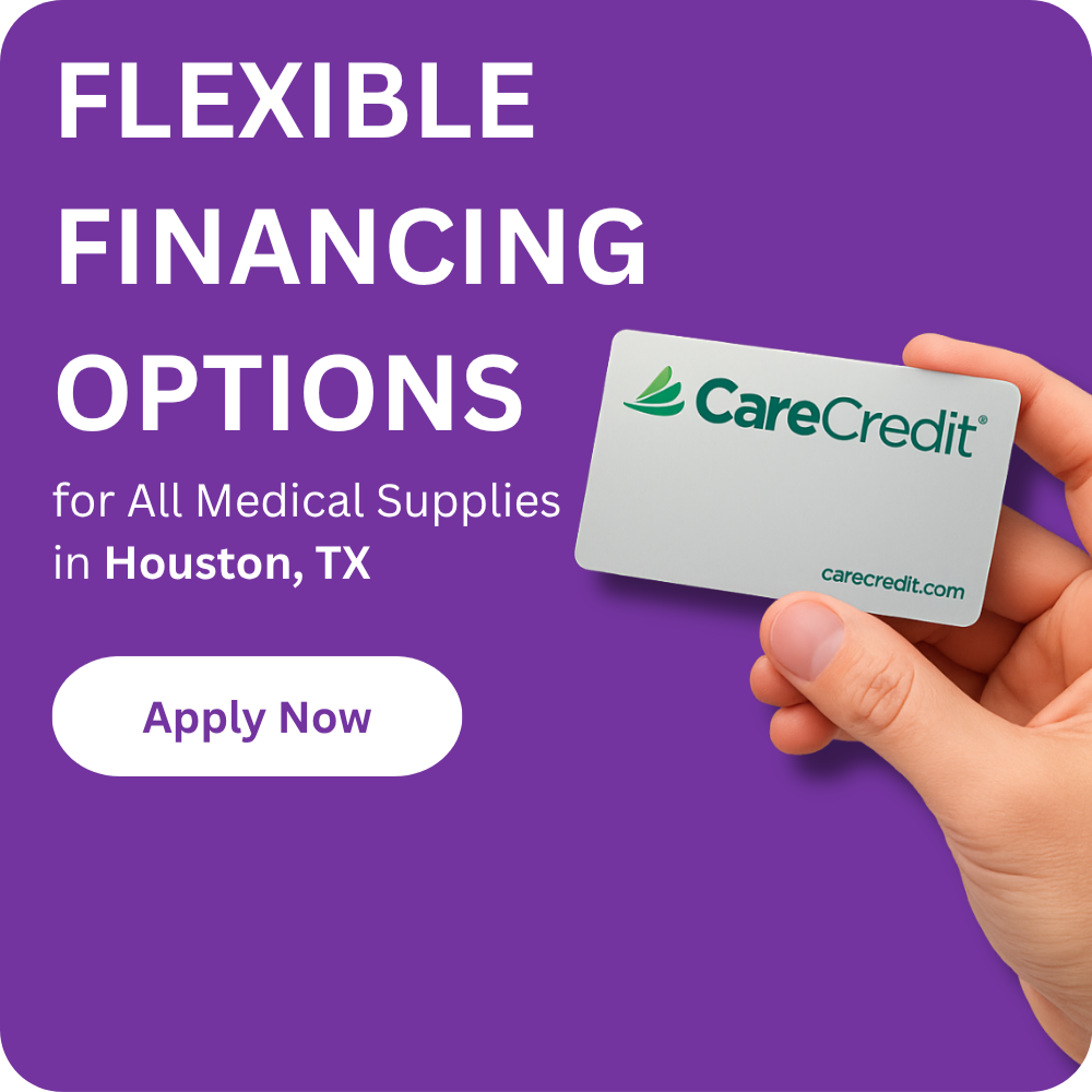 Financing-Options-with care credit for medical supplies in Houston